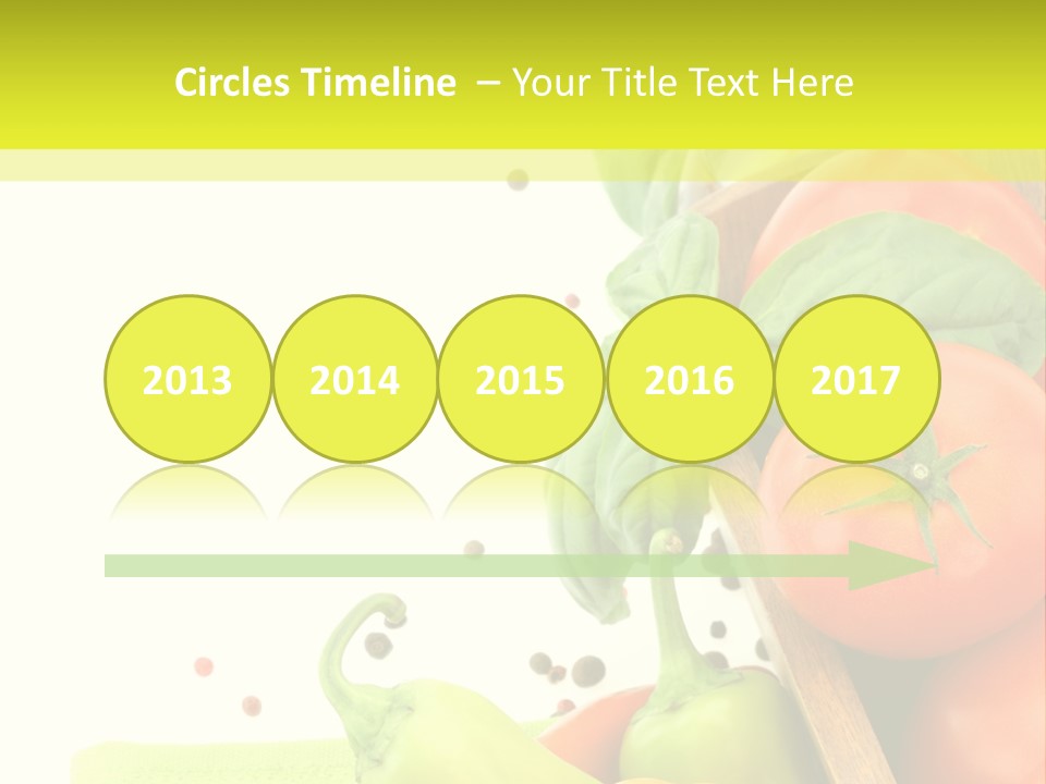 Pepper Cooking Copy Space PowerPoint Template