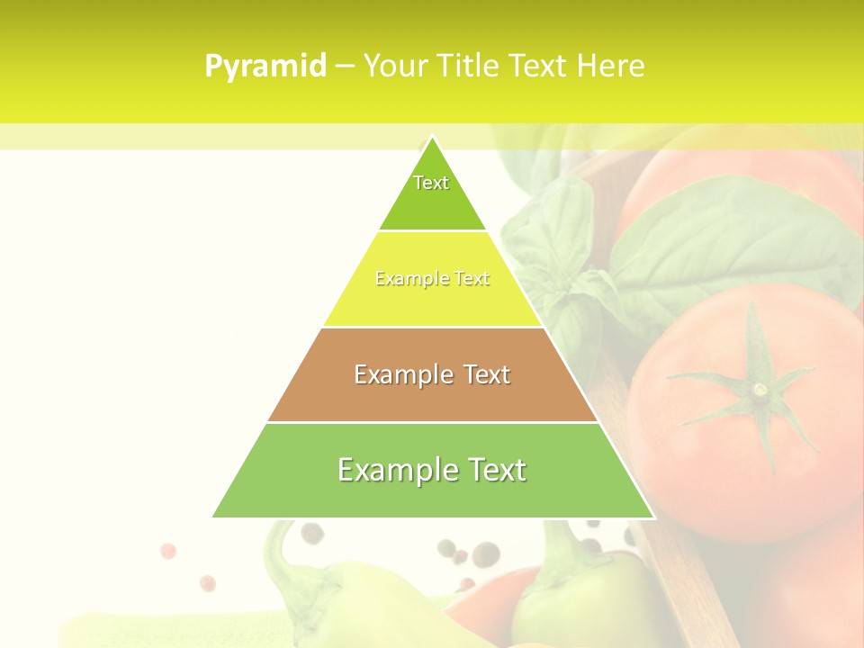 Pepper Cooking Copy Space PowerPoint Template