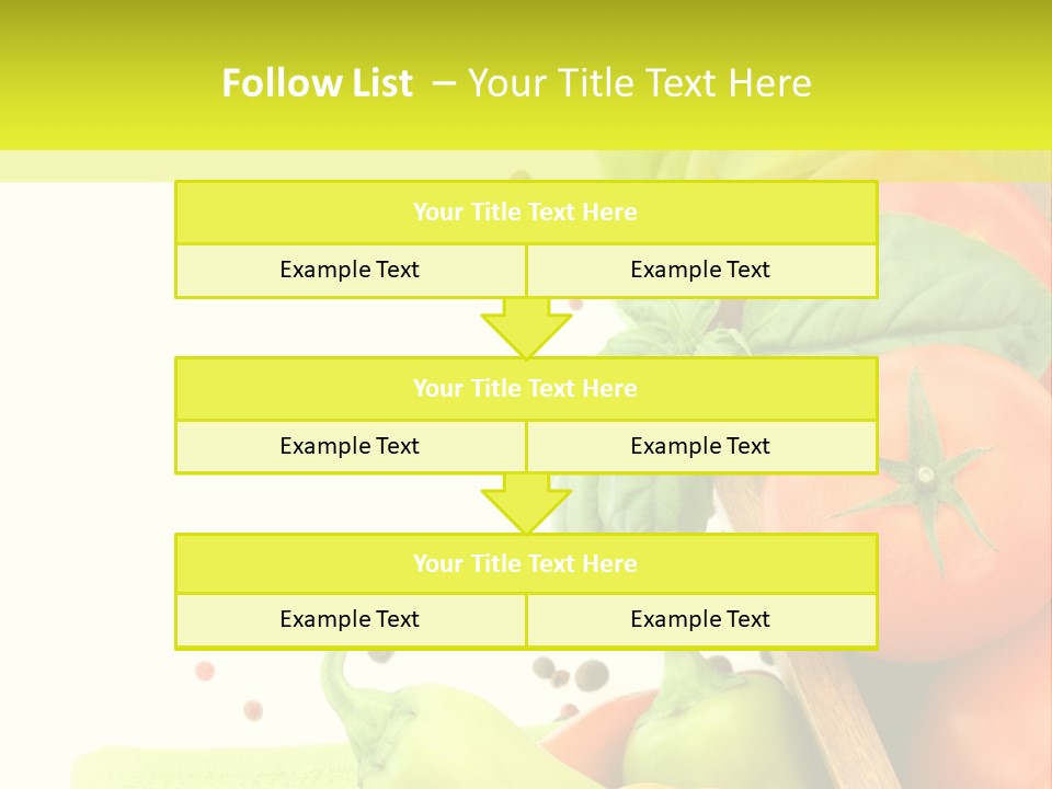 Pepper Cooking Copy Space PowerPoint Template