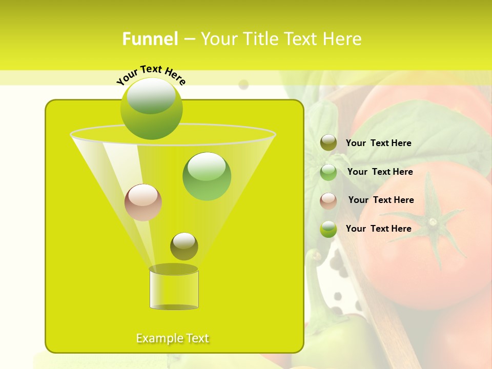 Pepper Cooking Copy Space PowerPoint Template