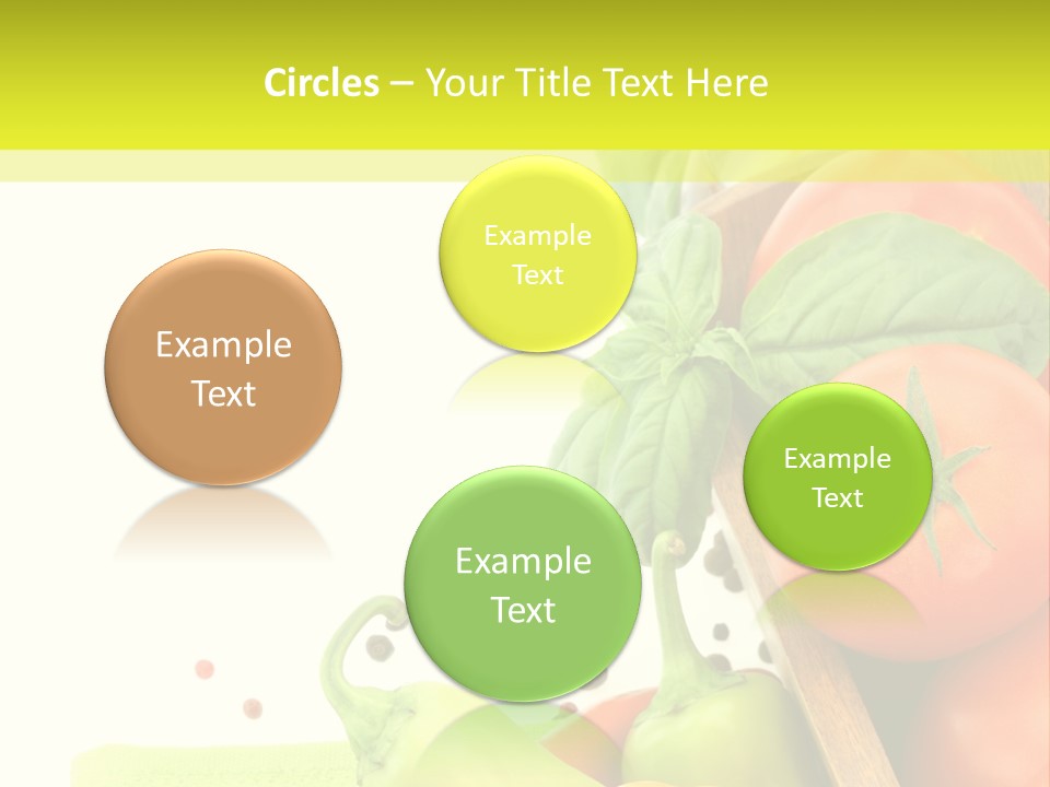 Pepper Cooking Copy Space PowerPoint Template