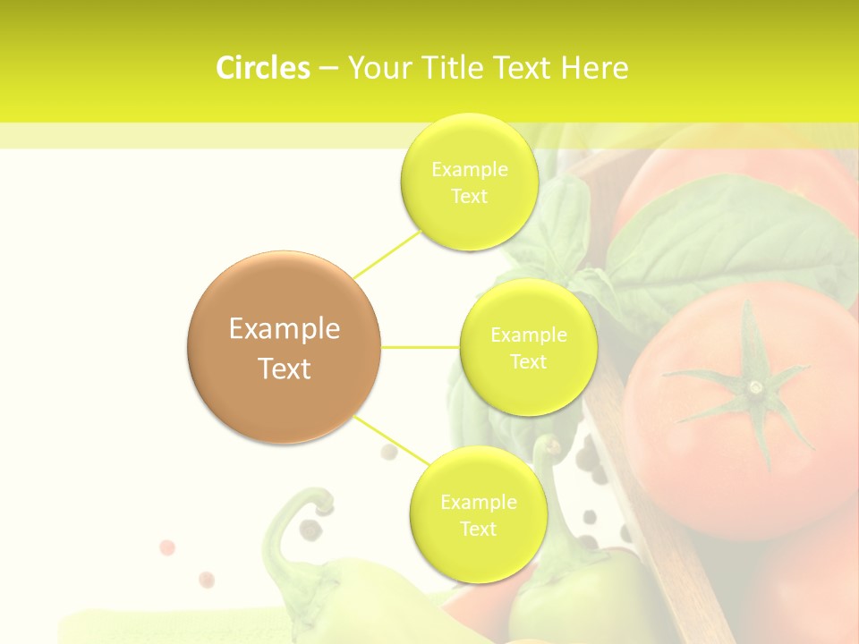 Pepper Cooking Copy Space PowerPoint Template
