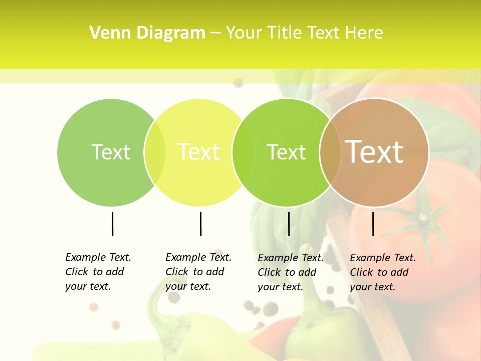 Pepper Cooking Copy Space PowerPoint Template
