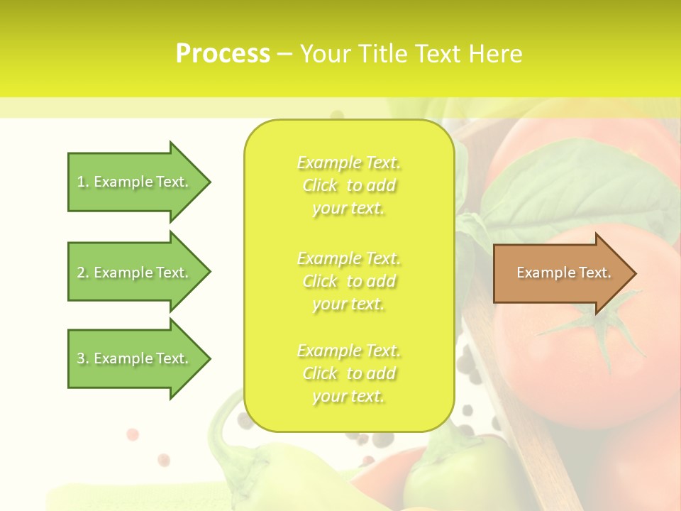 Pepper Cooking Copy Space PowerPoint Template