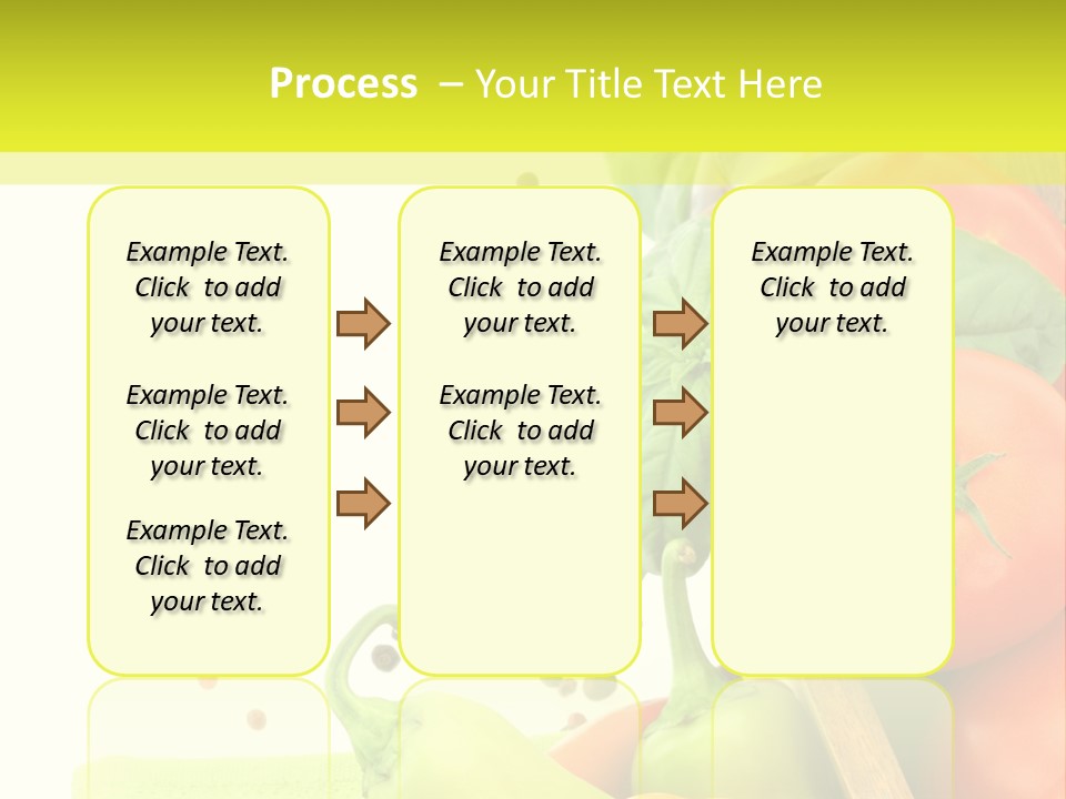 Pepper Cooking Copy Space PowerPoint Template