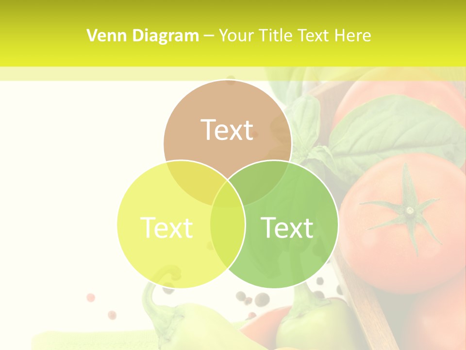 Pepper Cooking Copy Space PowerPoint Template