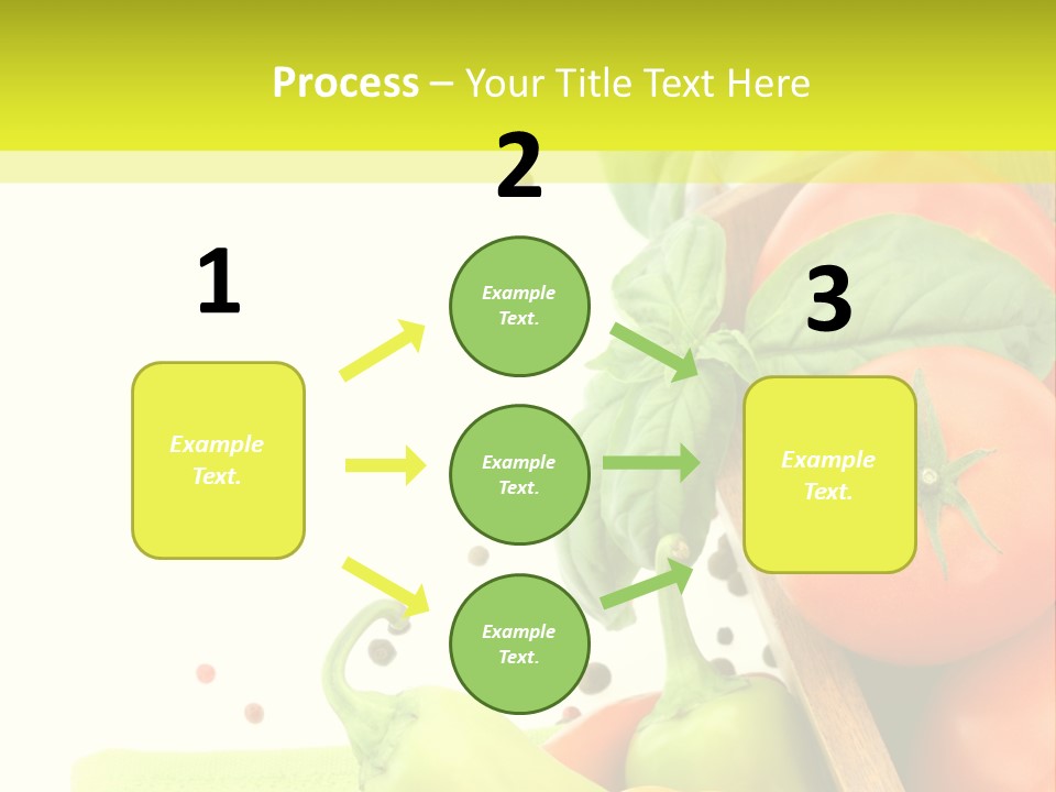 Pepper Cooking Copy Space PowerPoint Template