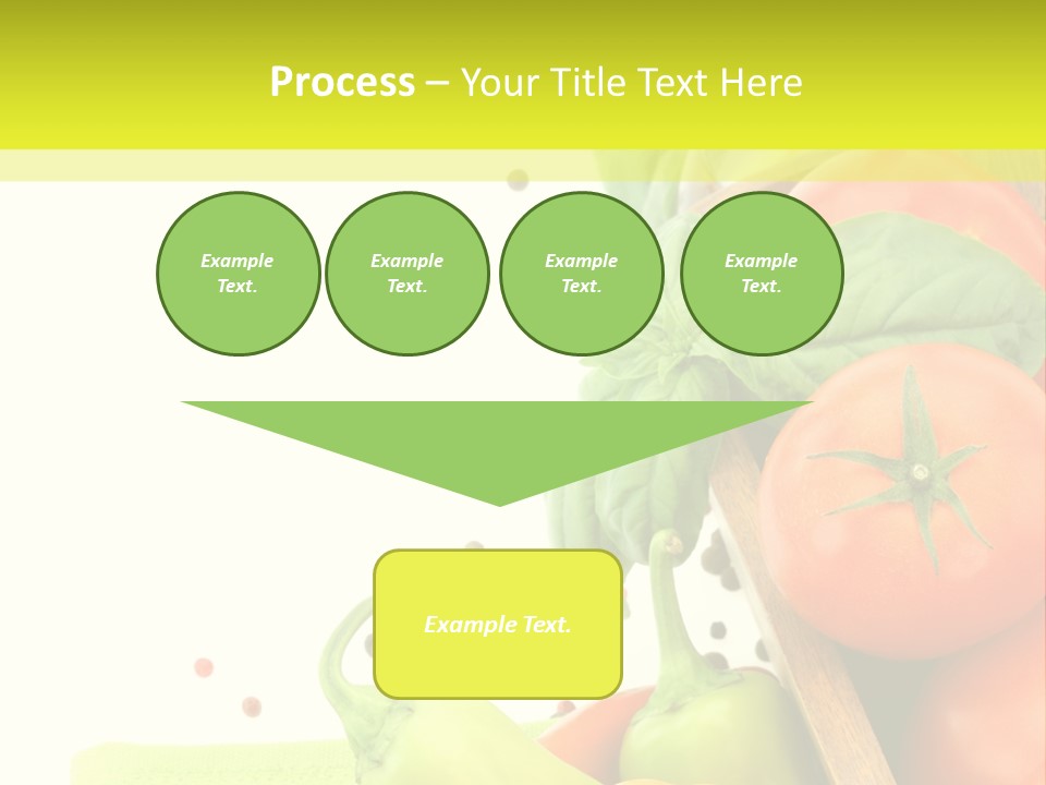 Pepper Cooking Copy Space PowerPoint Template