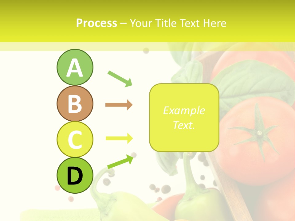 Pepper Cooking Copy Space PowerPoint Template