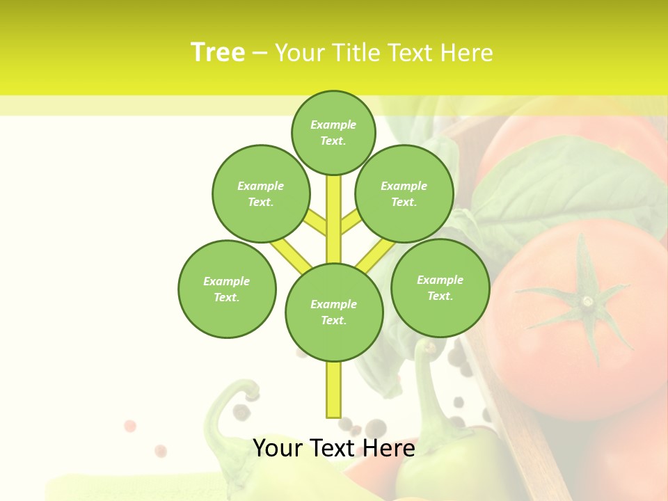 Pepper Cooking Copy Space PowerPoint Template