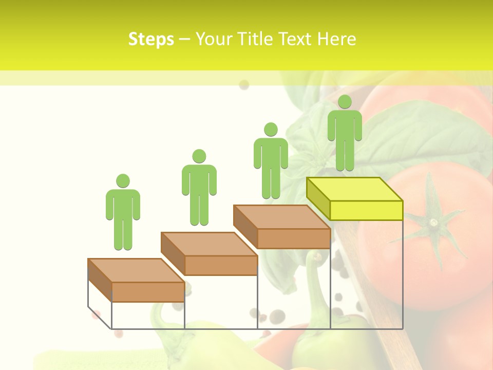 Pepper Cooking Copy Space PowerPoint Template