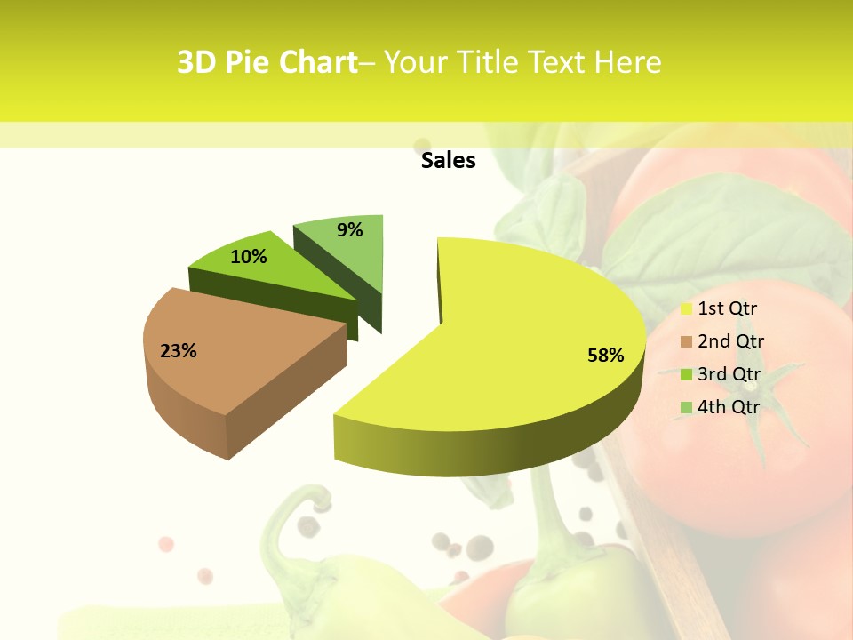 Pepper Cooking Copy Space PowerPoint Template