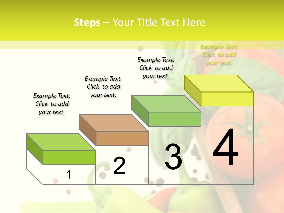 Pepper Cooking Copy Space PowerPoint Template