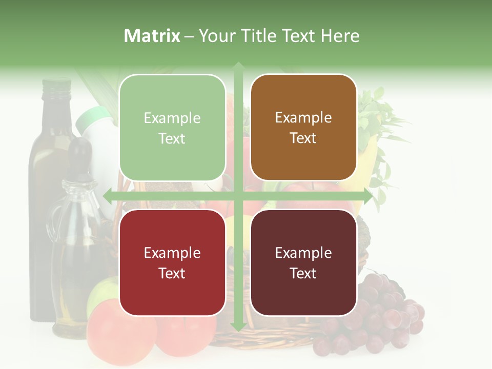 Ingredients Isolated Lose PowerPoint Template