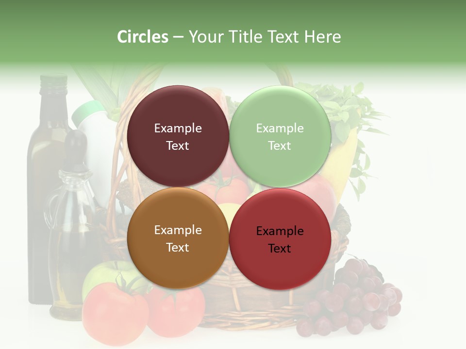 Ingredients Isolated Lose PowerPoint Template