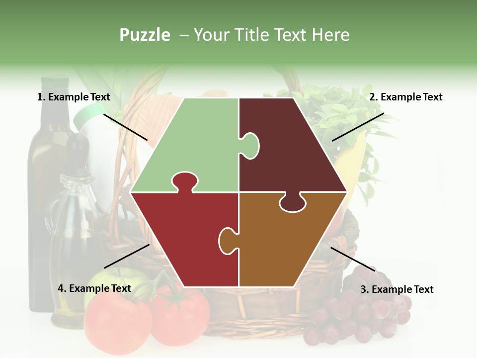 Ingredients Isolated Lose PowerPoint Template