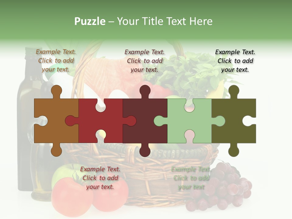 Ingredients Isolated Lose PowerPoint Template