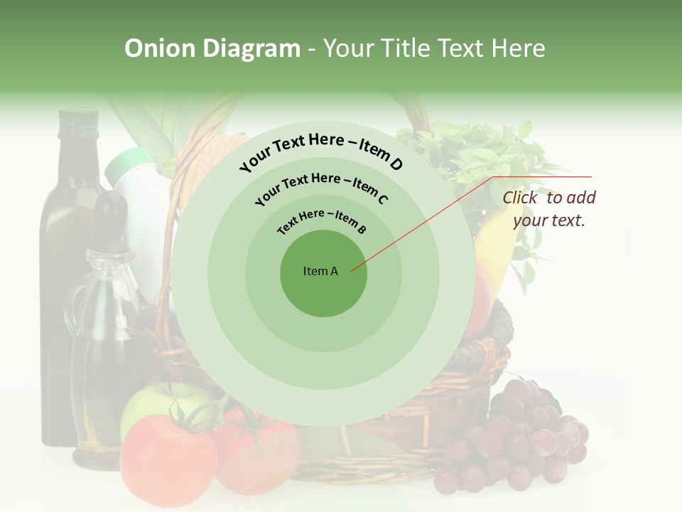 Ingredients Isolated Lose PowerPoint Template