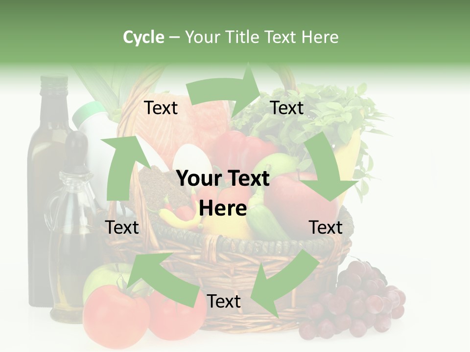 Ingredients Isolated Lose PowerPoint Template