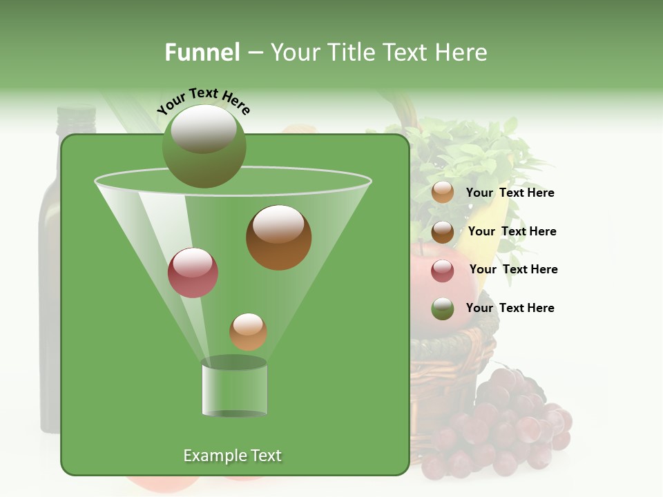 Ingredients Isolated Lose PowerPoint Template
