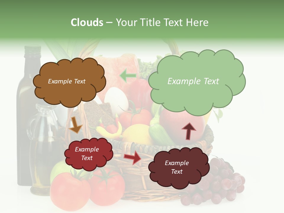 Ingredients Isolated Lose PowerPoint Template
