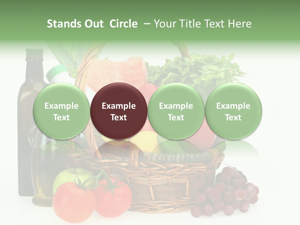 Ingredients Isolated Lose PowerPoint Template