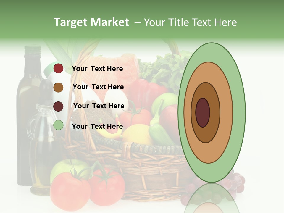 Ingredients Isolated Lose PowerPoint Template