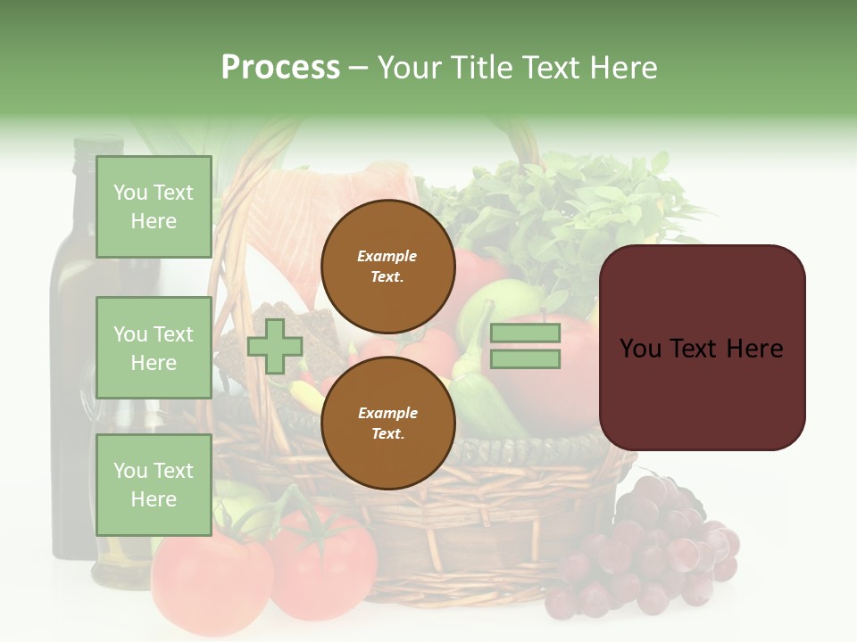 Ingredients Isolated Lose PowerPoint Template