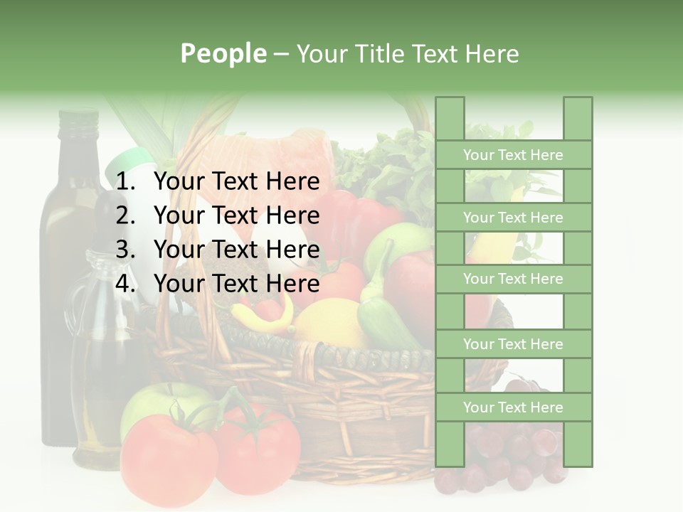 Ingredients Isolated Lose PowerPoint Template