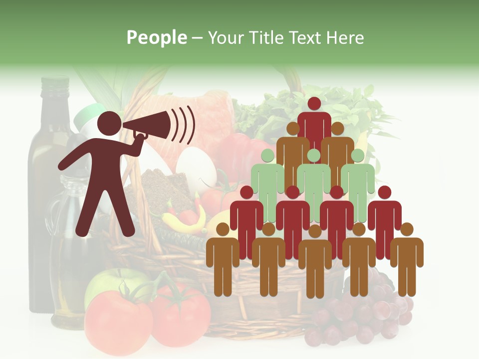 Ingredients Isolated Lose PowerPoint Template