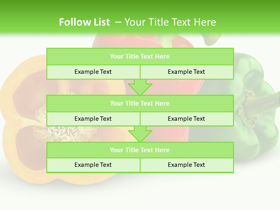 Paprika Food Section PowerPoint Template