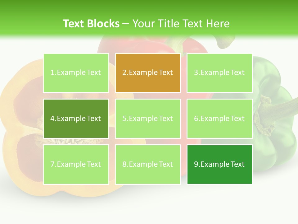 Paprika Food Section PowerPoint Template