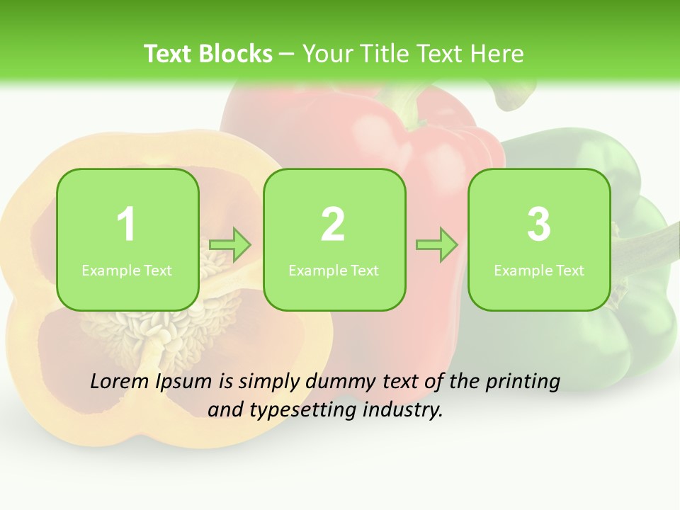 Paprika Food Section PowerPoint Template