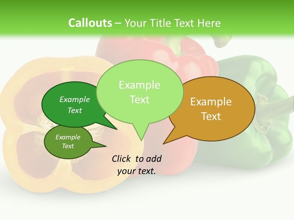 Paprika Food Section PowerPoint Template