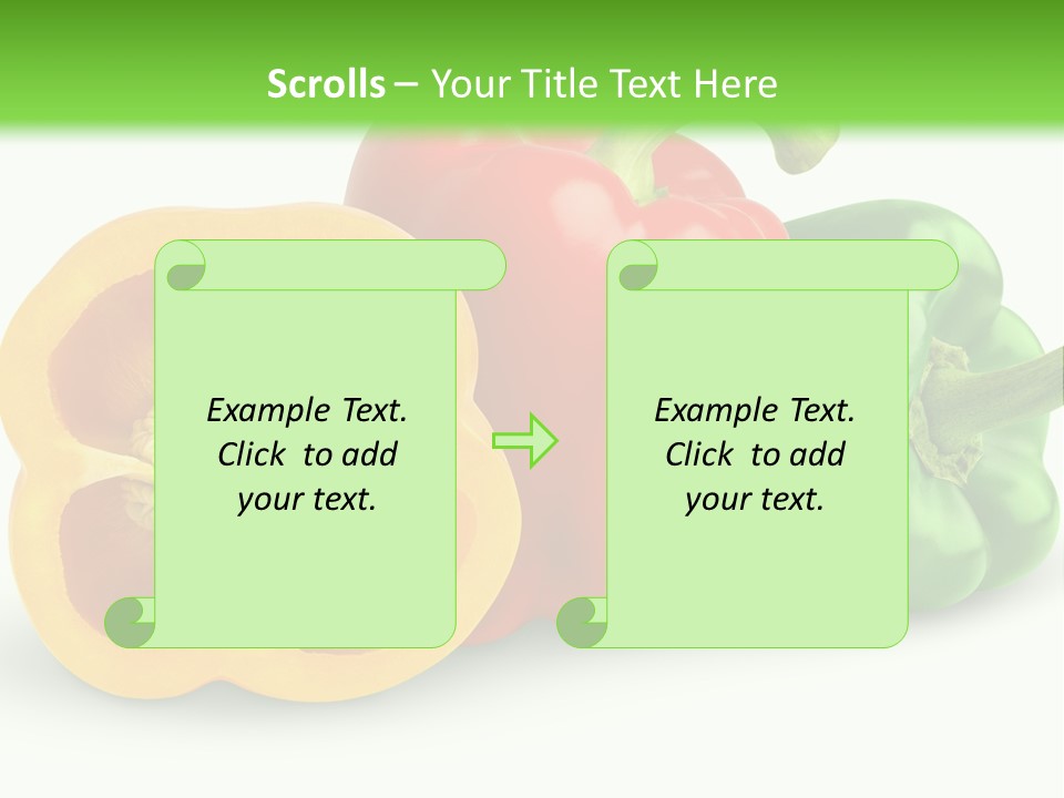 Paprika Food Section PowerPoint Template