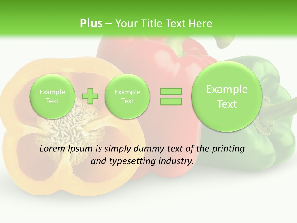 Paprika Food Section PowerPoint Template