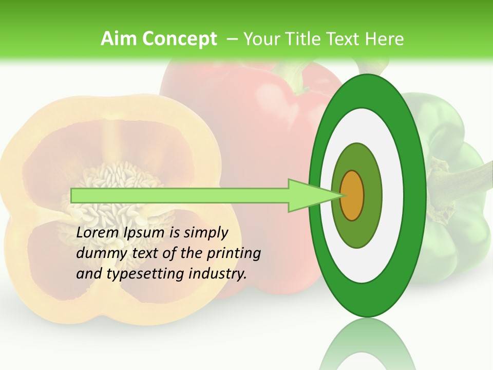 Paprika Food Section PowerPoint Template