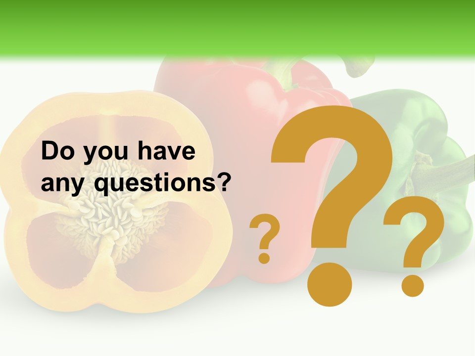 Paprika Food Section PowerPoint Template