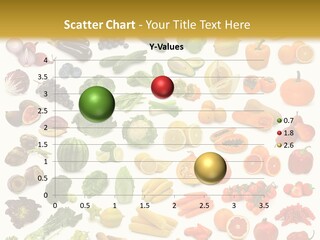 Cucumber Papaya Beans PowerPoint Template