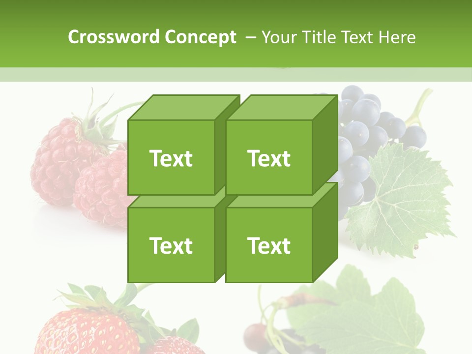 Fresh Vine Group PowerPoint Template
