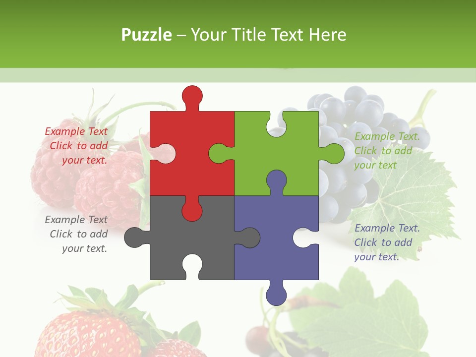 Fresh Vine Group PowerPoint Template