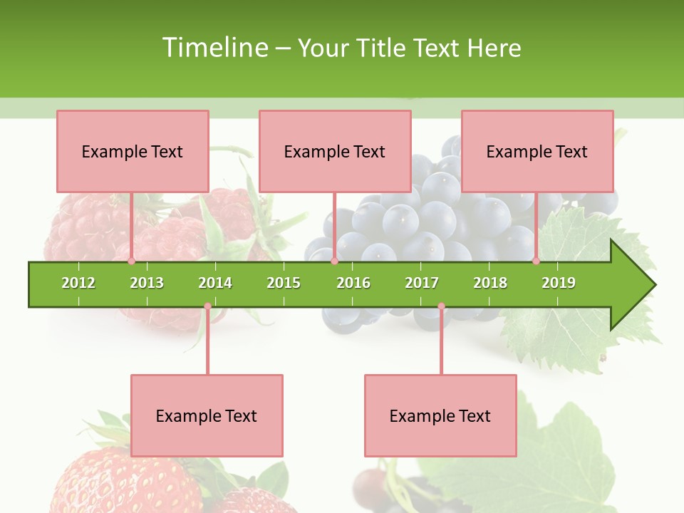 Fresh Vine Group PowerPoint Template