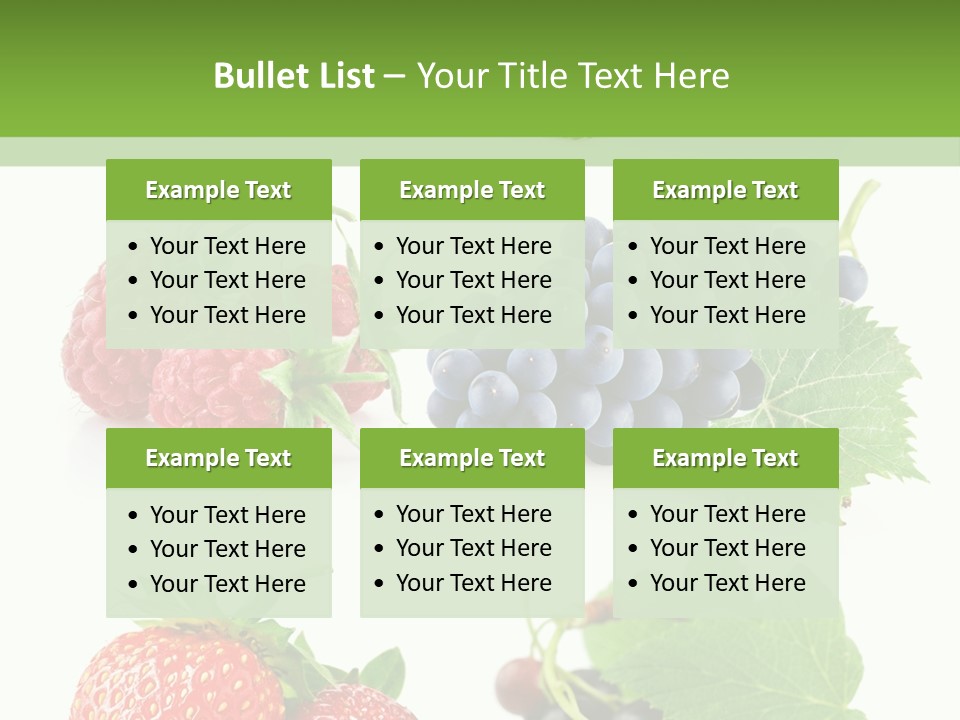 Fresh Vine Group PowerPoint Template