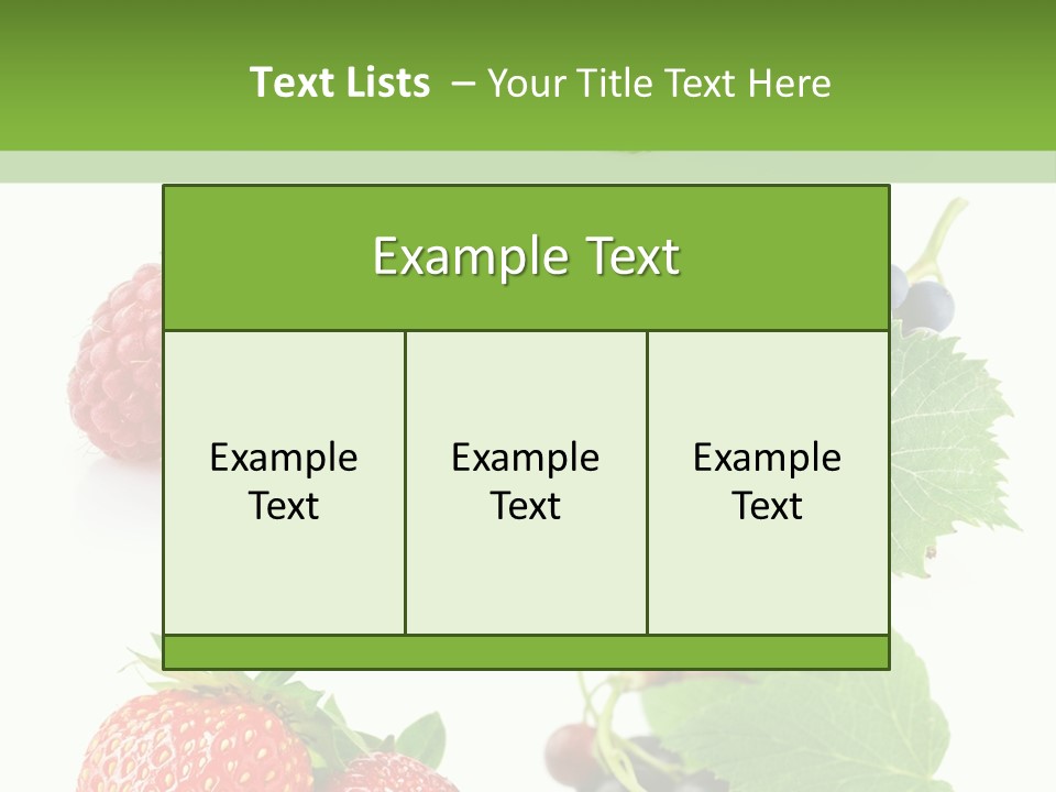 Fresh Vine Group PowerPoint Template