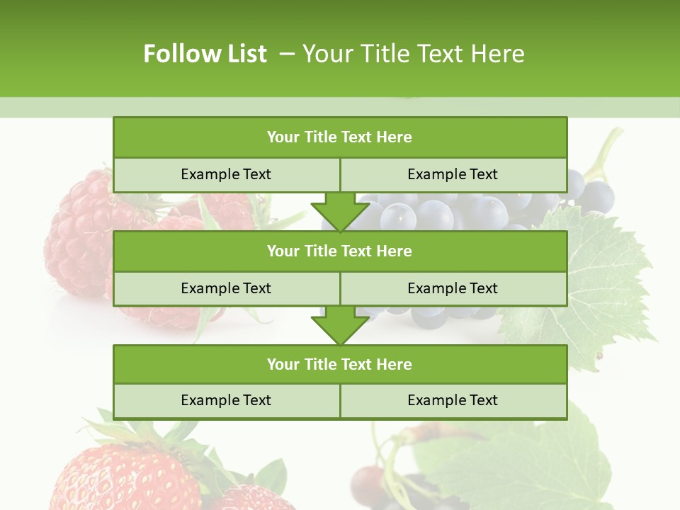 Fresh Vine Group PowerPoint Template