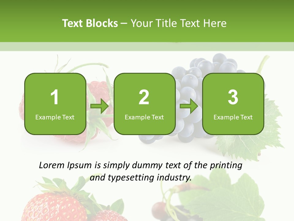 Fresh Vine Group PowerPoint Template