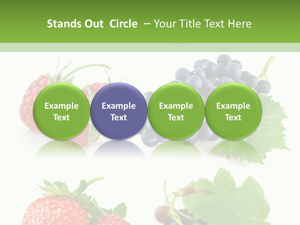 Fresh Vine Group PowerPoint Template