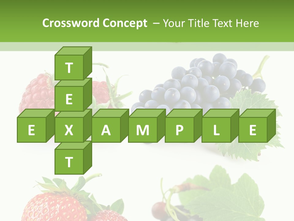 Fresh Vine Group PowerPoint Template