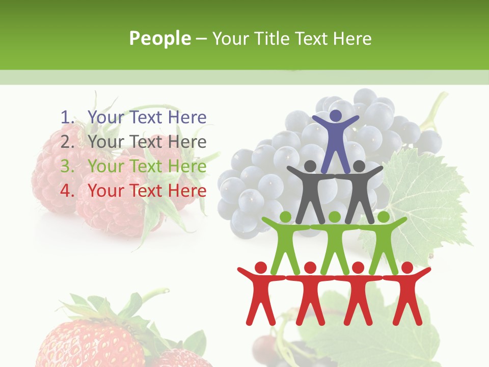 Fresh Vine Group PowerPoint Template