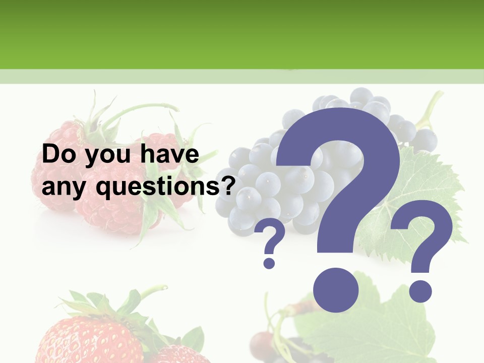 Fresh Vine Group PowerPoint Template